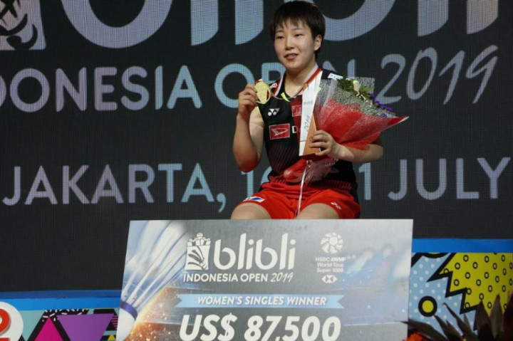 Akane Yamaguchi Juara Tunggal Putri Indonesia Open 2019