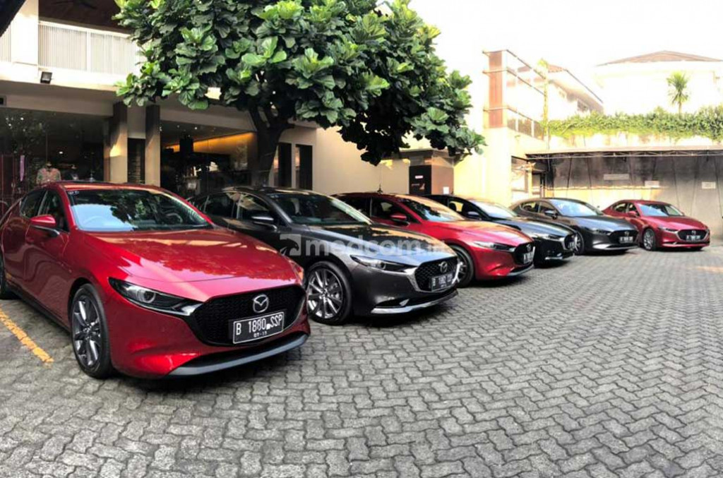 All New Mazda 3 ramaikan segmen hatcback. Medcom.id/Ahmad Garuda