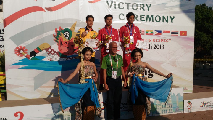 Indonesia Sabet Empat Medali Emas di Pertandingan Renang Terakhir ASG 2019