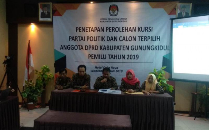 NasDem Dapat Kursi Terbanyak Kedua di DPRD Gunungkidul