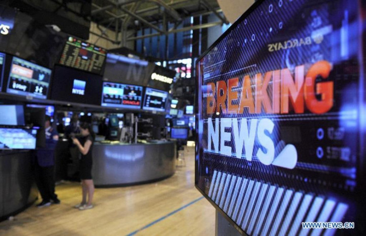 Bursa Saham AS Parkir di Zona Hijau