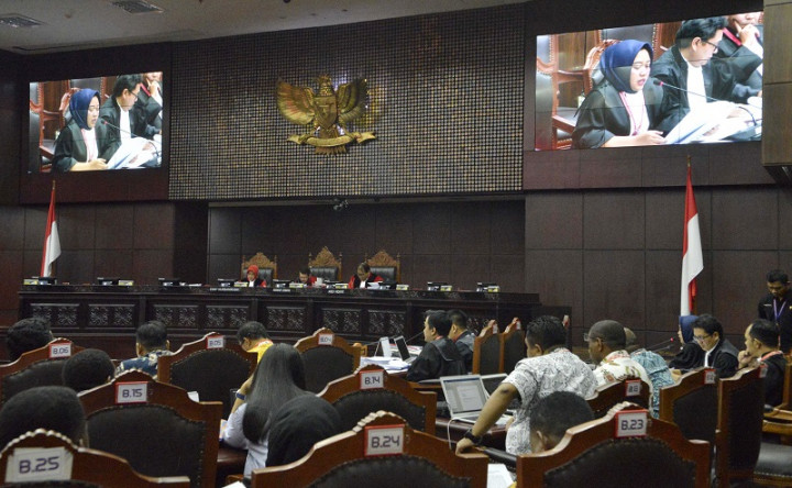 Saksi Perindo Berikan Keterangan via Telekonferensi