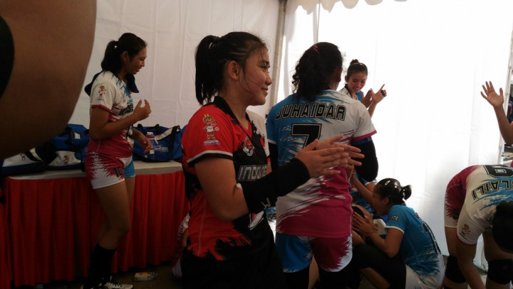 Tim Voli Putra dan Putri Indonesia Gagal Raih Emas di ASG 2019