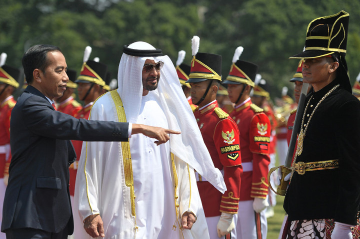 Putra Mahkota Abu Dhabi Kunjungi Istana Bogor