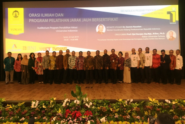 UT dan UI Kerja Sama Pendidikan Vokasi Jarak Jauh Bersertifikat