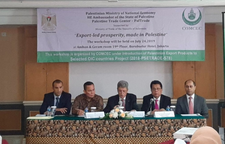 Palestina Promosikan Produk ke Pengusaha Indonesia