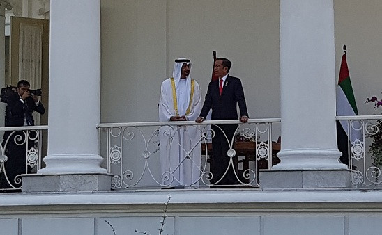 Kedatangan Pangeran Abu Dhabi Bersejarah