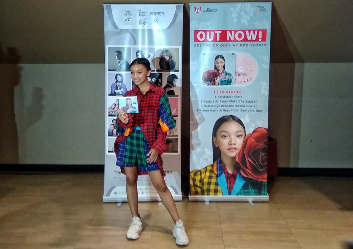 Naura Kenalkan Lagu Baru di Hari Anak Nasional