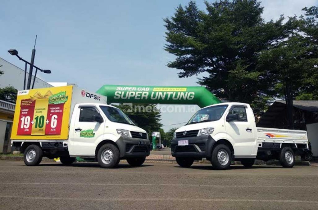 DFSK Super Cab tembus pasar ekspor.. Medcom.id/M. Bagus Rachmanto