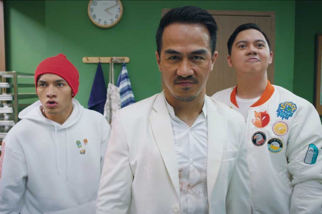 Jefri Nichol, Joe Taslim dan Chandra Liow di film Hit and Run (Foto: screenplayfilms)