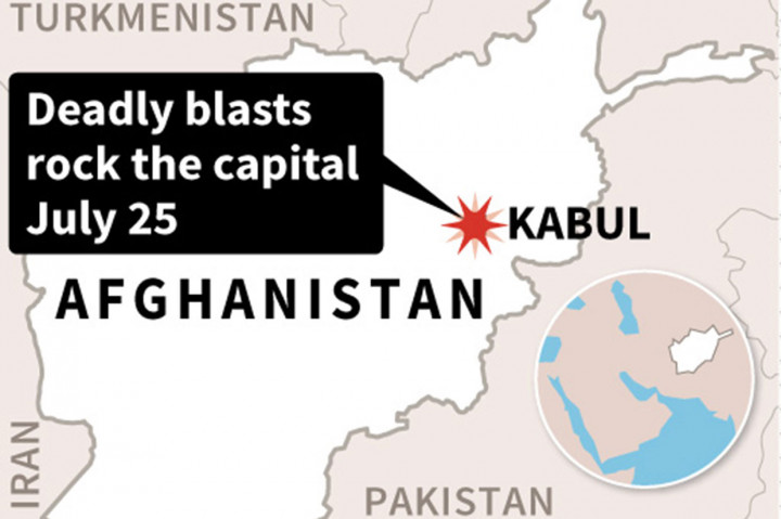 Serangkaian Ledakan Guncang Kabul, 10 Orang Tewas
