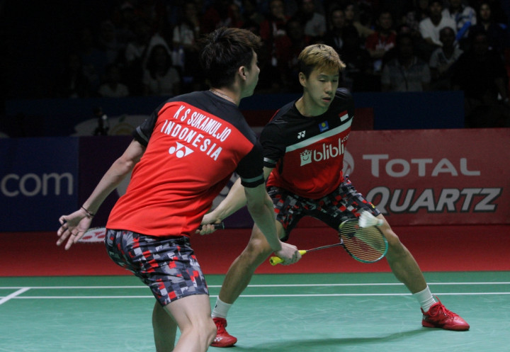 Japan Open 2019: Tekuk Tuan Rumah, Marcus/Kevin Melaju Perempat Final