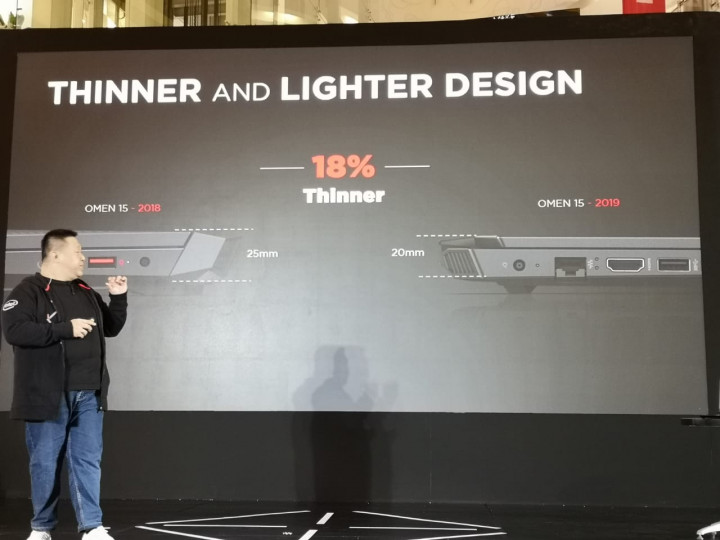 HP Omen 2019 Jagokan Bodi Ramping Ringan Tampilan Profesional