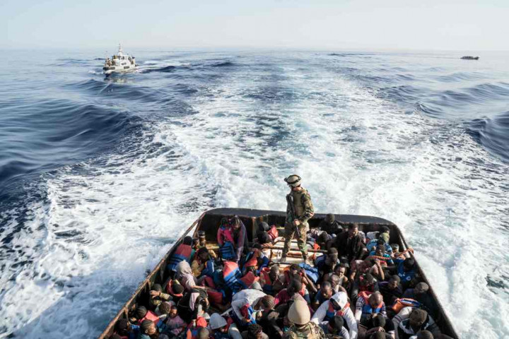 Kapal Tenggelam, 150 Imigran Hilang di Laut Libya