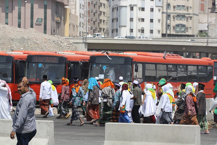 Terminal Syeib Amir Padat Jelang Puncak Haji