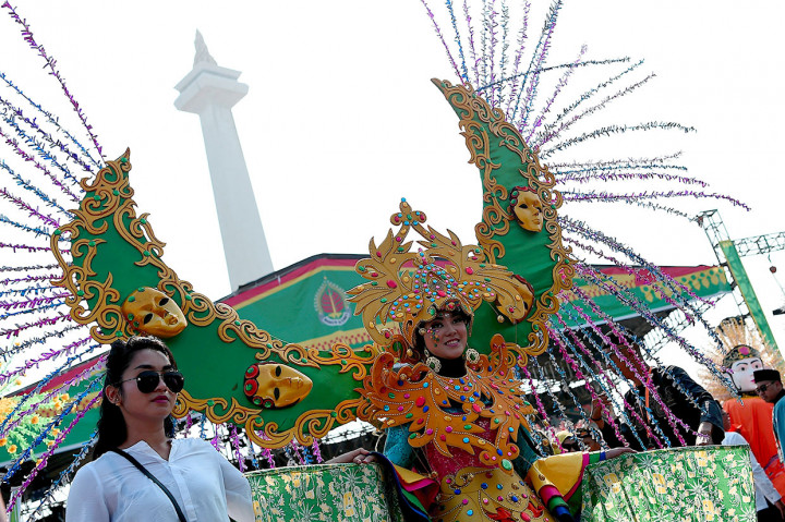 Merayakan Lebaran Betawi di Monas