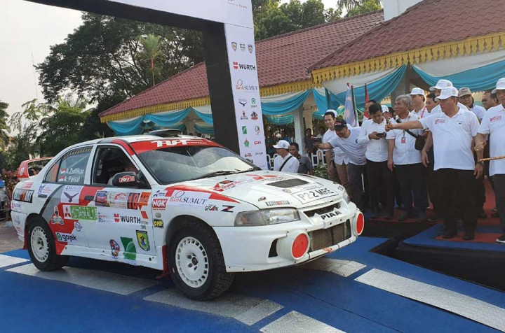 Asia Pacific Rally Championship Medan, Dibuka Edy Rahmayadi