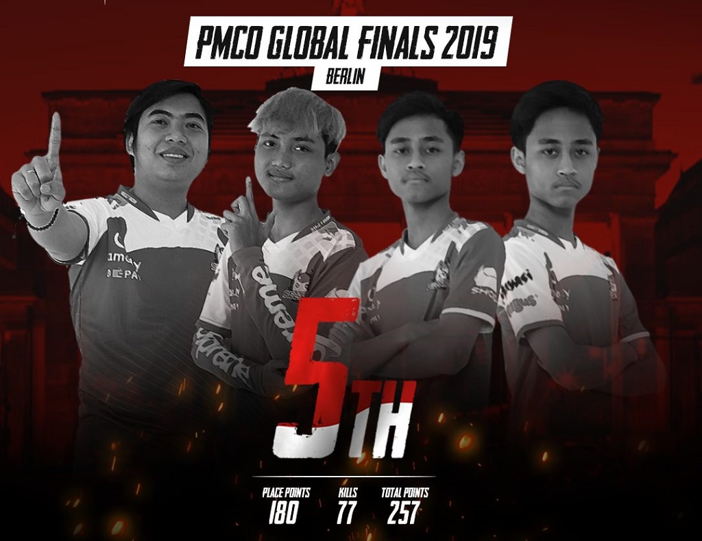 Bigetron Esports mengakhiri PMCO 2019 Berlin Global Finals dengan tiga kali Winner Winner Chicken Dinner.