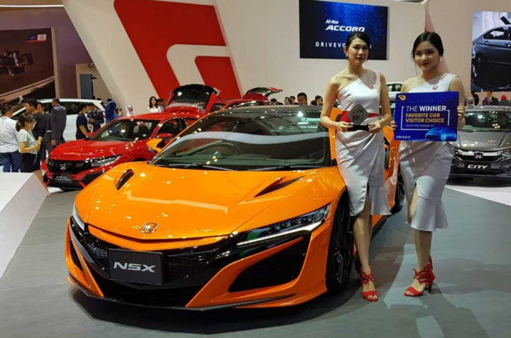 Intip Mobil Favorit Pengunjung di GIIAS 2019, Honda NSX