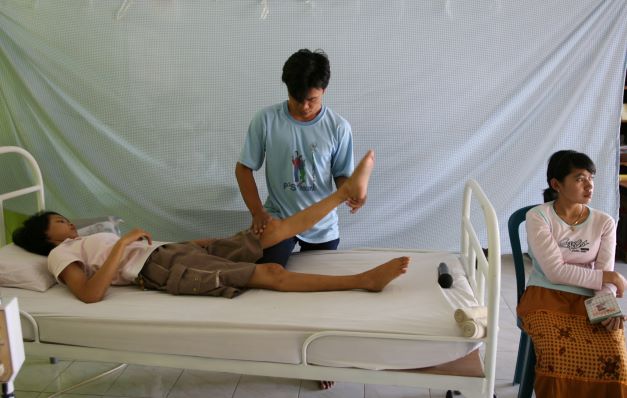 Ilustrasi Fisioterapi.  Foto/Dok.MI.