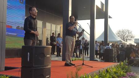 Anies Minta Warga Jaga GOR Rorotan