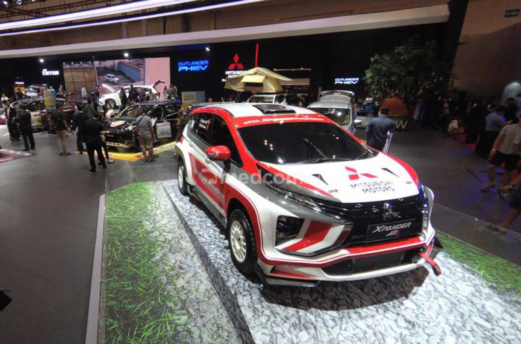 Penjualan Mitsubishi di GIIAS 2019, lewati penjualan di pameran yang sama tahun lalu. Medcom.id/Ahmad Garuda