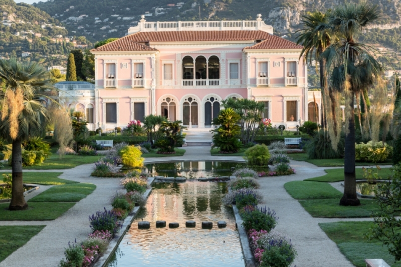 Vila Ephrussi de Rothschild di St Jean Cap Ferrat, Prancis Selatan.  (Foto: villa-ephrussi.com)