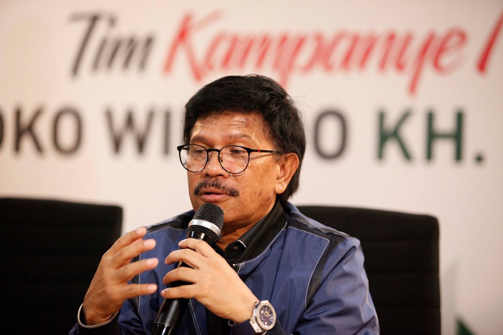 Sekretaris Jenderal Partai NasDem Johnny G Plate. (Foto: MI/Rommy Pujianto)