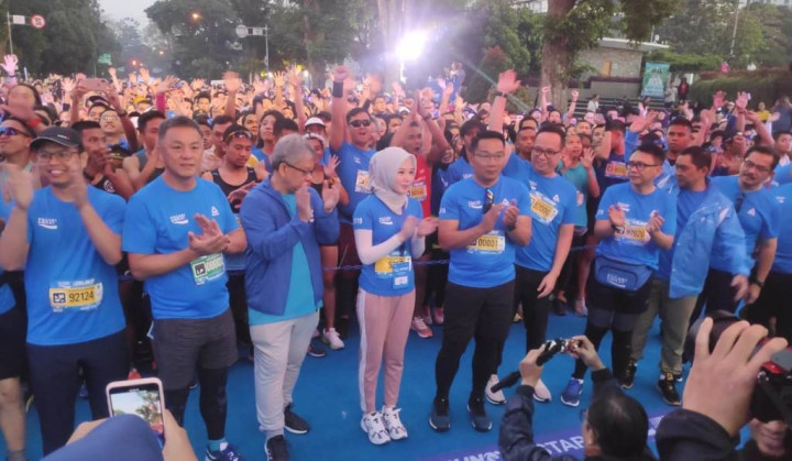 Antusiasme Tinggi, 10 Ribu Orang Menjadi Peserta di Pocari Sweat Run Bandung 2019