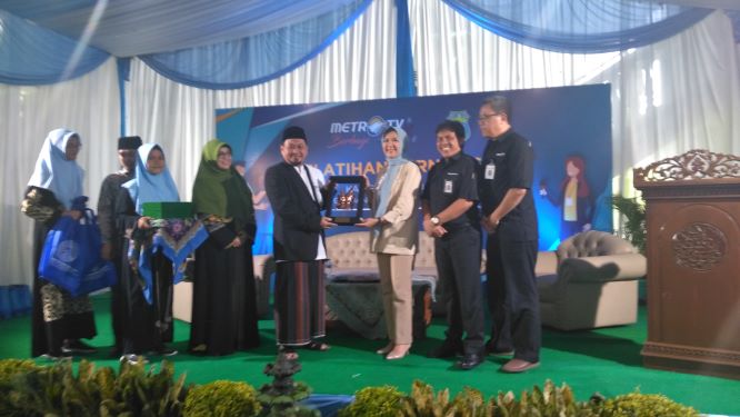 Metro TV Berbagi Ilmu Jurnalistik di Ponpes Yapink