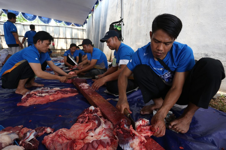 Kemenag Sarankan Daging Kurban Dibungkus Daun Pisang