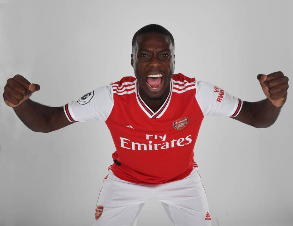 Nicolas Pepe Resmi ke Arsenal