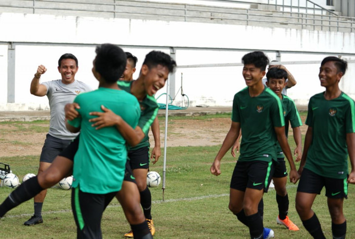 Ditantang Lawan Paling Lemah, Timnas U-15 Tetap Waspada