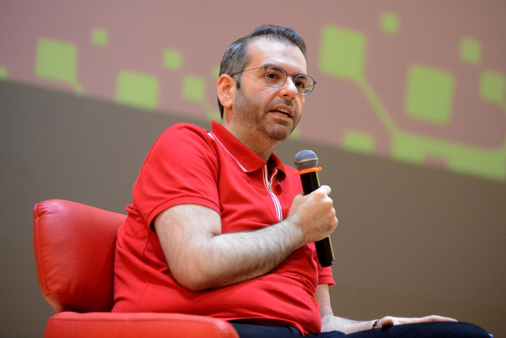 President Director & CEO Indosat Ooredoo Ahmad Abdulaziz A A Al-Neama. (FOTO: MI/Susanto)