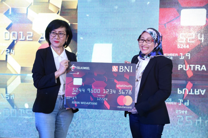 Gandeng BNI, Telkomsel Luncurkan Kartu Kredit