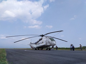 Helikopter Dikerahkan Atasi Kebakaran Gunung Arjuna