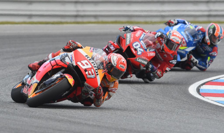 Klasemen Pembalap Usai MotoGP Republik Ceko