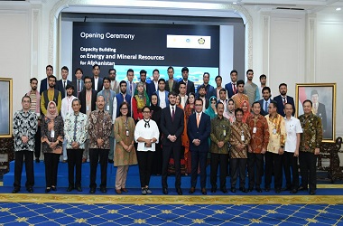 Menlu RI Buka Pelatihan Pertambangan kepada Afghanistan