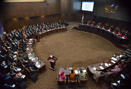 MK Tolak Gugatan PDIP, Golkar, dan Hanura di Sulbar