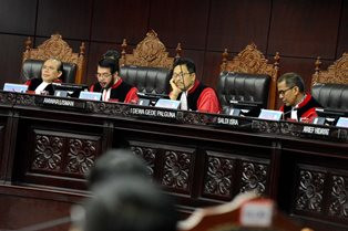 MK Nyatakan Gugatan Caleg Hanura Tak Dapat Diterima