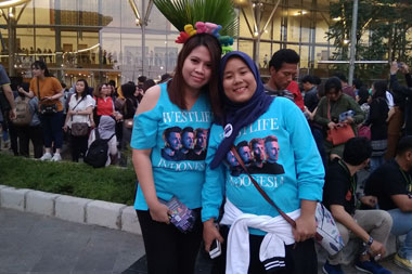 Penggemar Punya Misi Kejutan di Konser Westlife