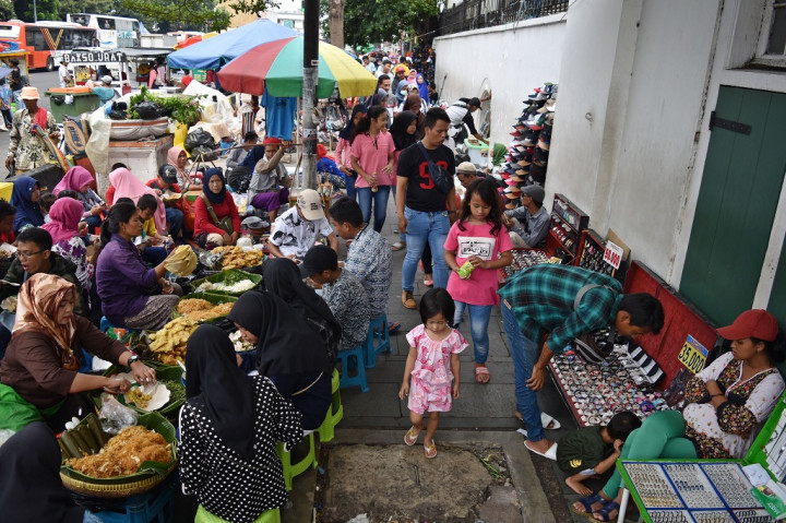 PKL di Kawasan Kota Tua Bakal Direlokasi