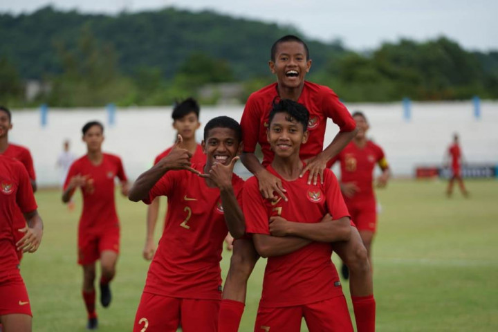 Susunan Pemain Timnas Indonesia U-15 vs Thailand U-15