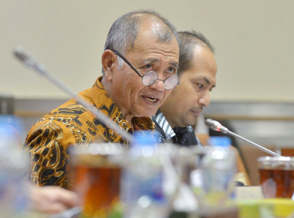 Ketua KPK Agus Rahardjo. (Foto: MI/ Mohammad Irfan)