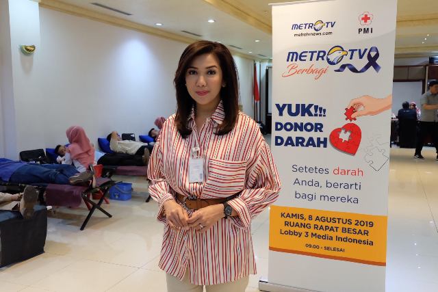 Metro TV Gelar Donor Darah