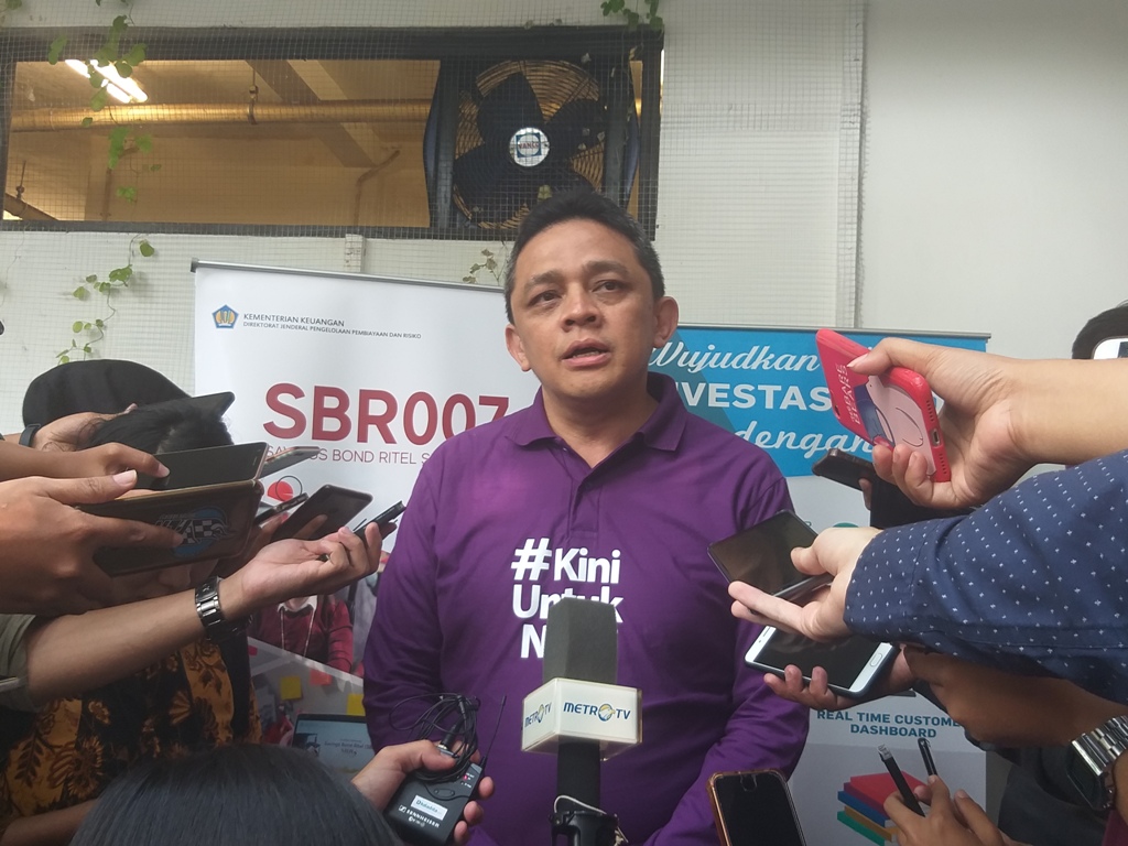 Direktur Jenderal Pengelolaan Pembiayaan dan Risiko Luky Alfirman. (FOTO: Medcom.id/Eko Nordiansyah)