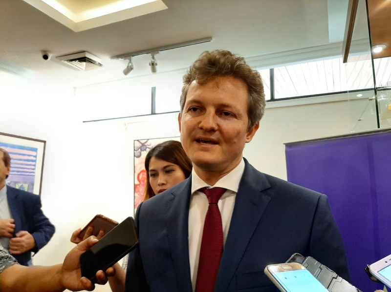 Kuasa Usaha Misi Uni Eropa untuk ASEAN, Lucas Cibor. Foto: Medcom.id/Lucas Cibor.