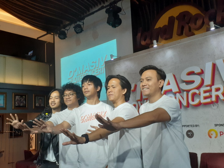 16 Tahun Bersama, D'Masiv Buat Konser Tunggal