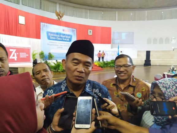 Mendikbud, Muhadjir Effendy. Medcom.id/Daviq Umar Al Faruq.