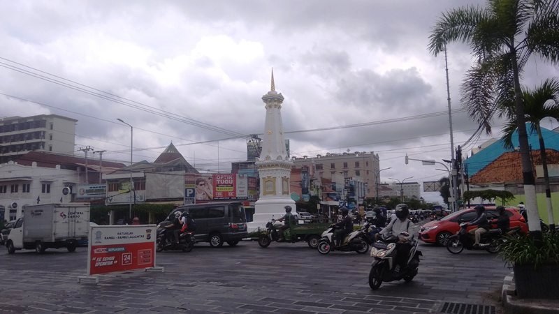 Tugu Yogyakarta menjadi salah satu bangunan yang masuk dalam daftar warisan budaya. (Foto: Medcom.id/Ahmad Mustaqim)